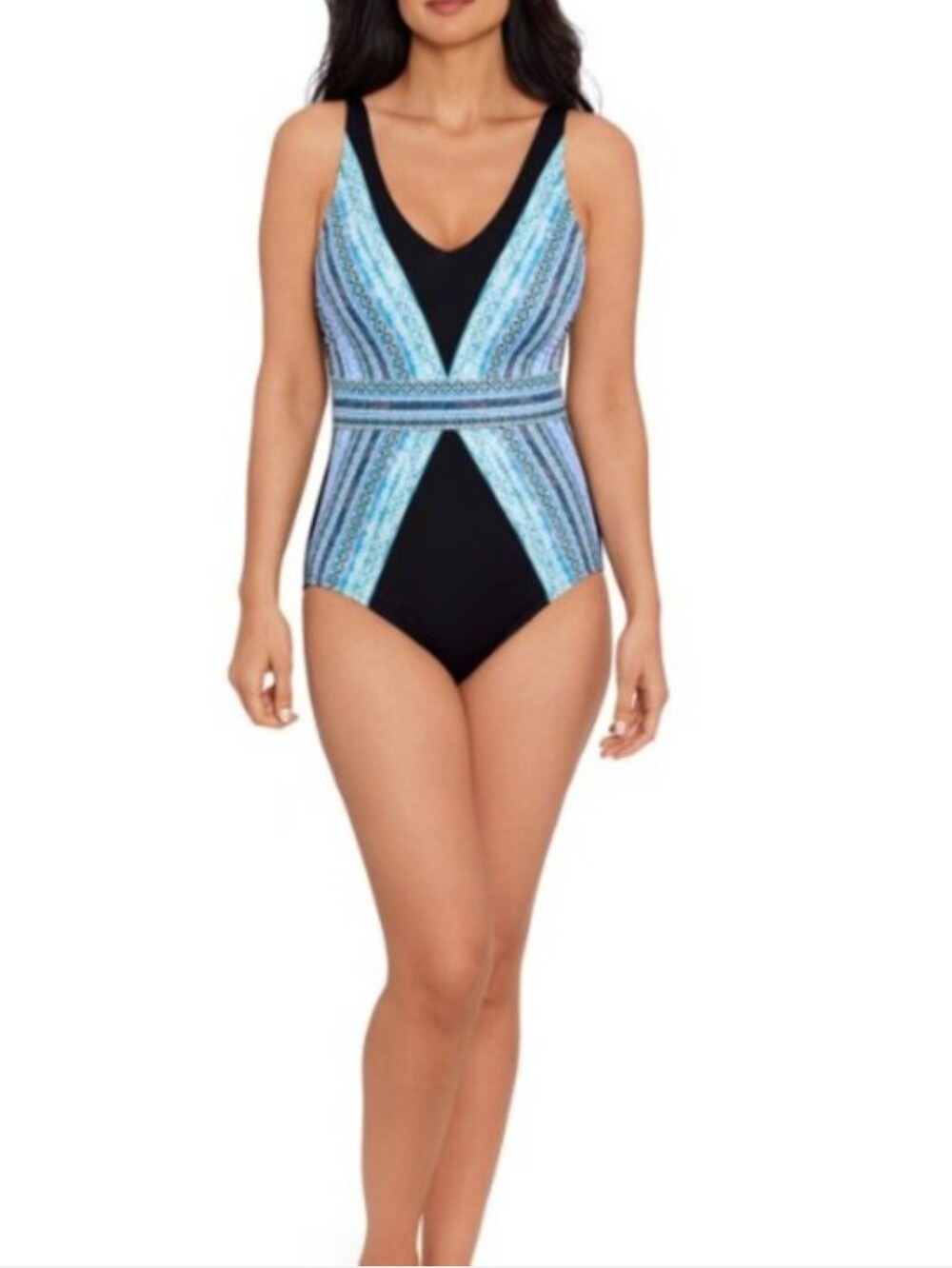 Embrace Your Curves by Miracle Brands One-piece Swimsuit, NWT